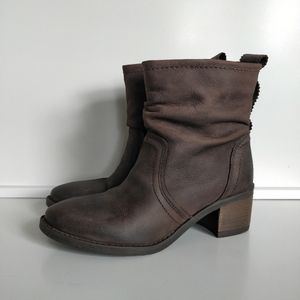 Bullboxer | Sally leather ankle bootie in brown